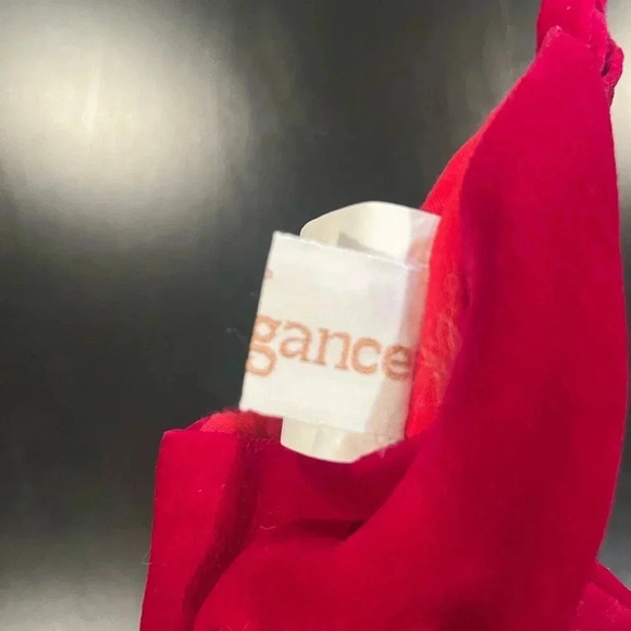 Vintage Imperial Elegance Cross Stitch Old World Santa Red Christmas Stocking - Picture 4 of 9